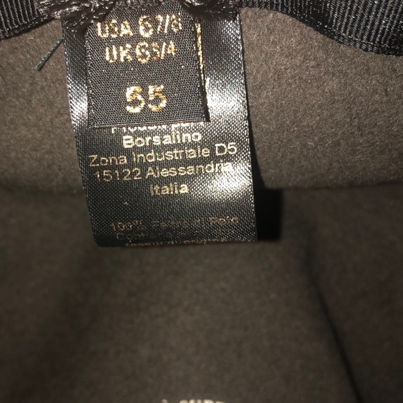 Original Borsalino fedora hat - Picture 3 of 5